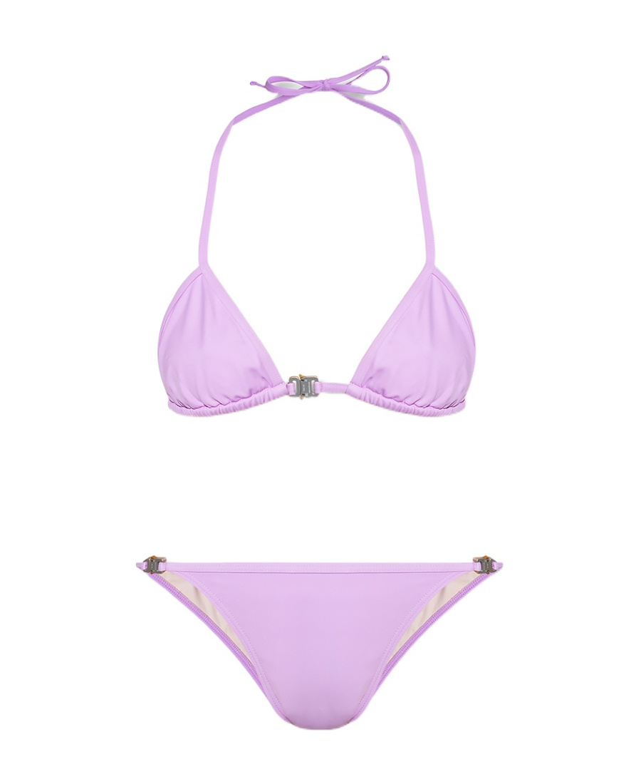 Alyx Rollercoaster-buckle Bikini Set In Pink