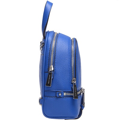 Michael Kors Logo Backpack In Blue