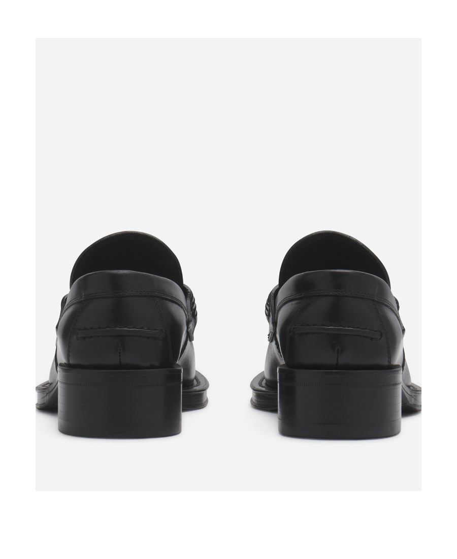 Lanvin Moccasters In Black