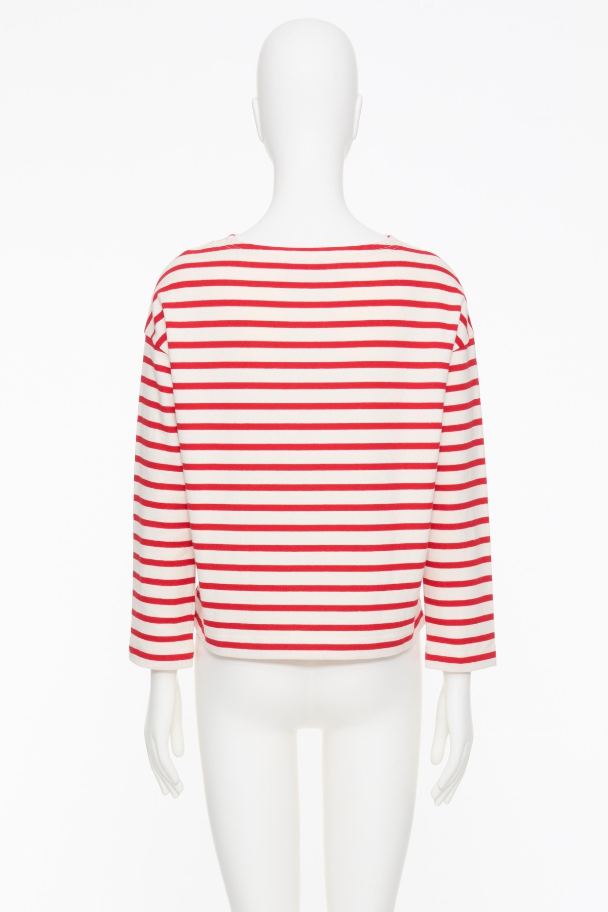 Valentino Womens Avorio Rosso Striped Brand-print Cotton-jersey T-shirt In White