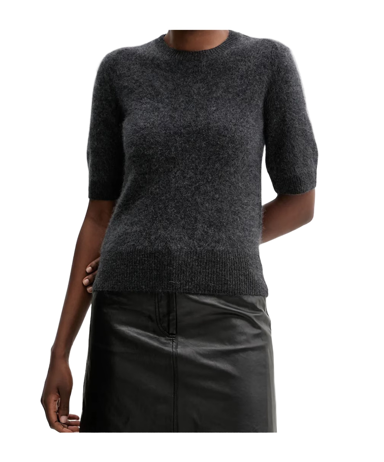 Marella Crew Neck Sweater In Black