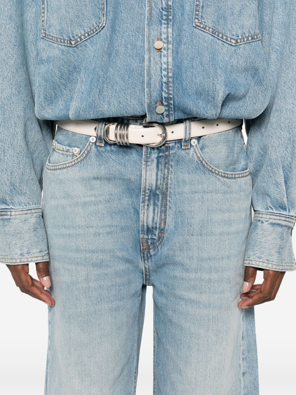 Shop Haikure Tilda Jumpsuit In Blue