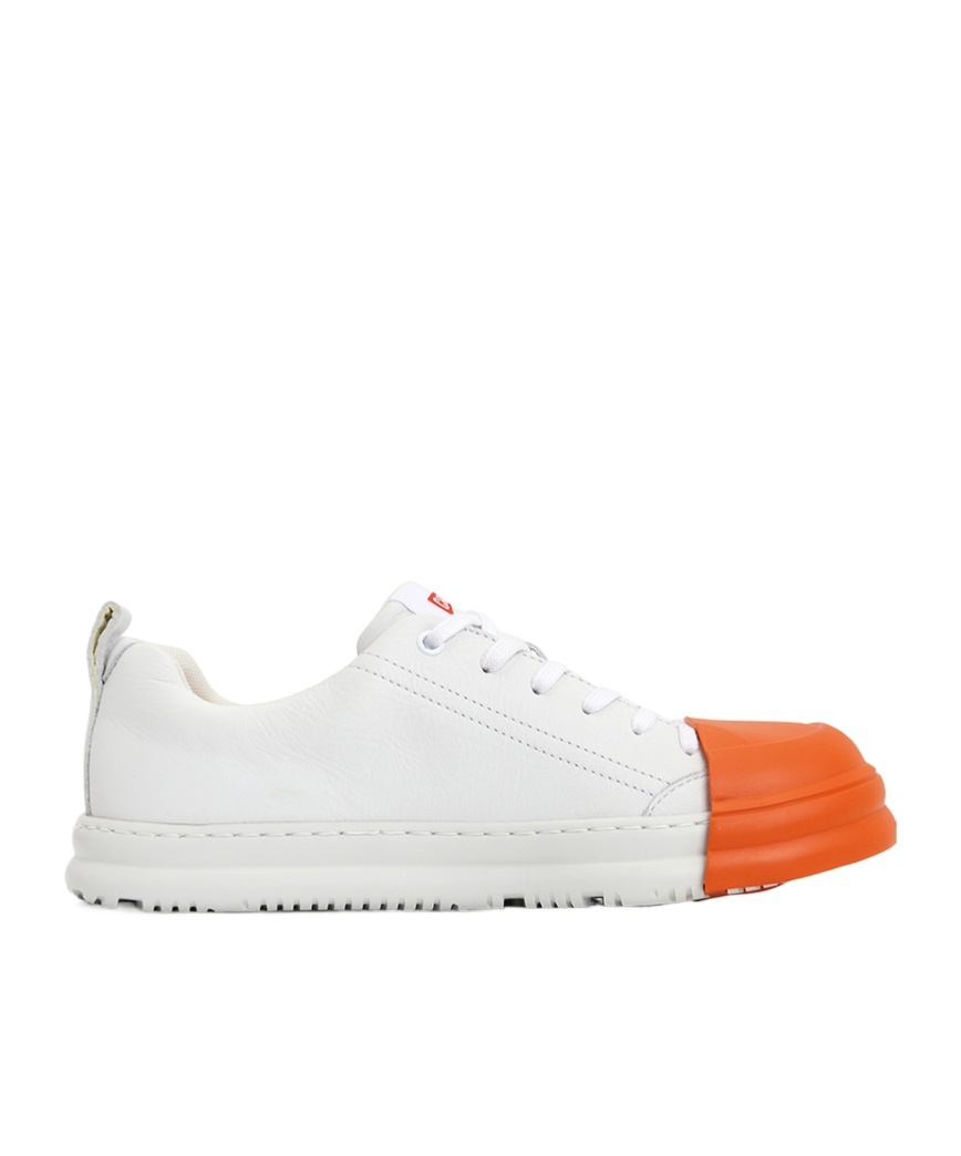 Camper Junction Runner Leather Sneakers In White