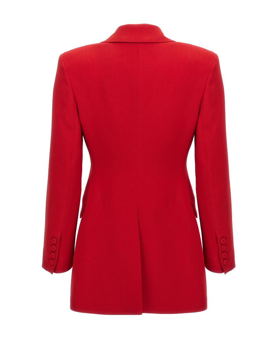 Ermanno Scervino Single-breasted Blazer Blazer And Suits Red In Red