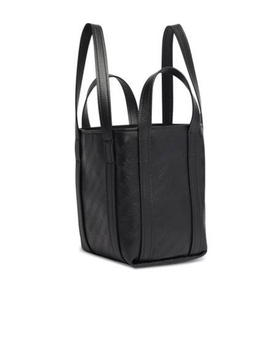 BALENCIAGA WOMEN'S EVERYDAY XS NORTH-SOUTH SHOULDER TOTE BAG IN BLACK