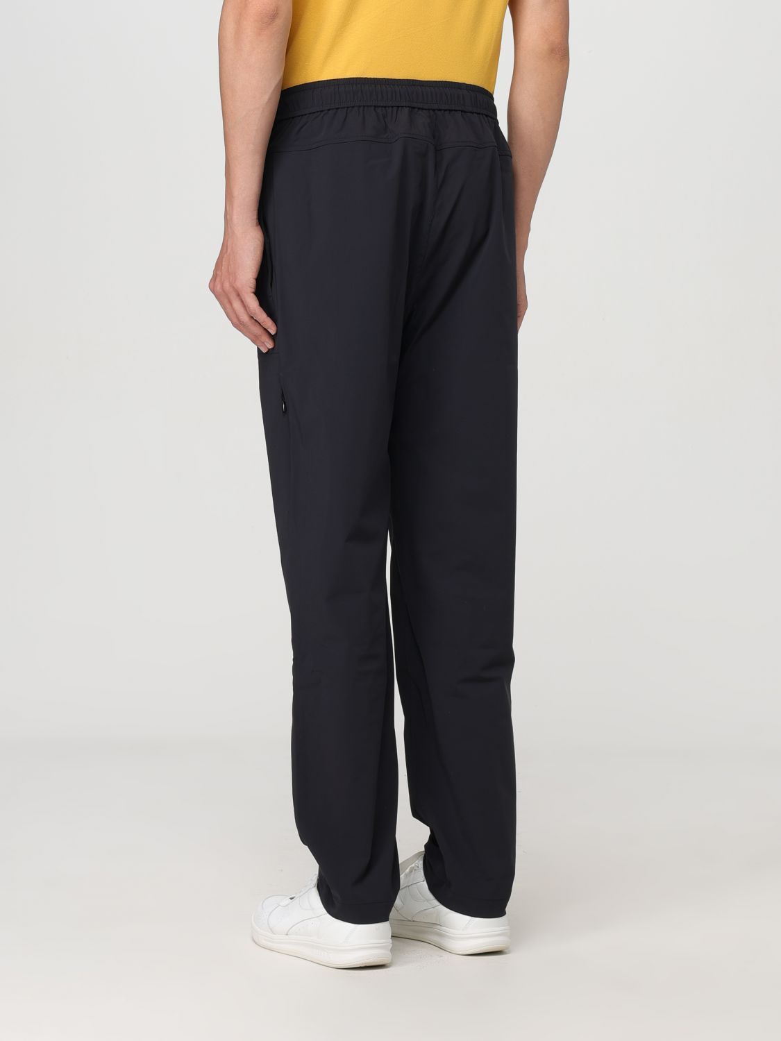 K-way Drawstring Side Pockets Sweatpants In Black