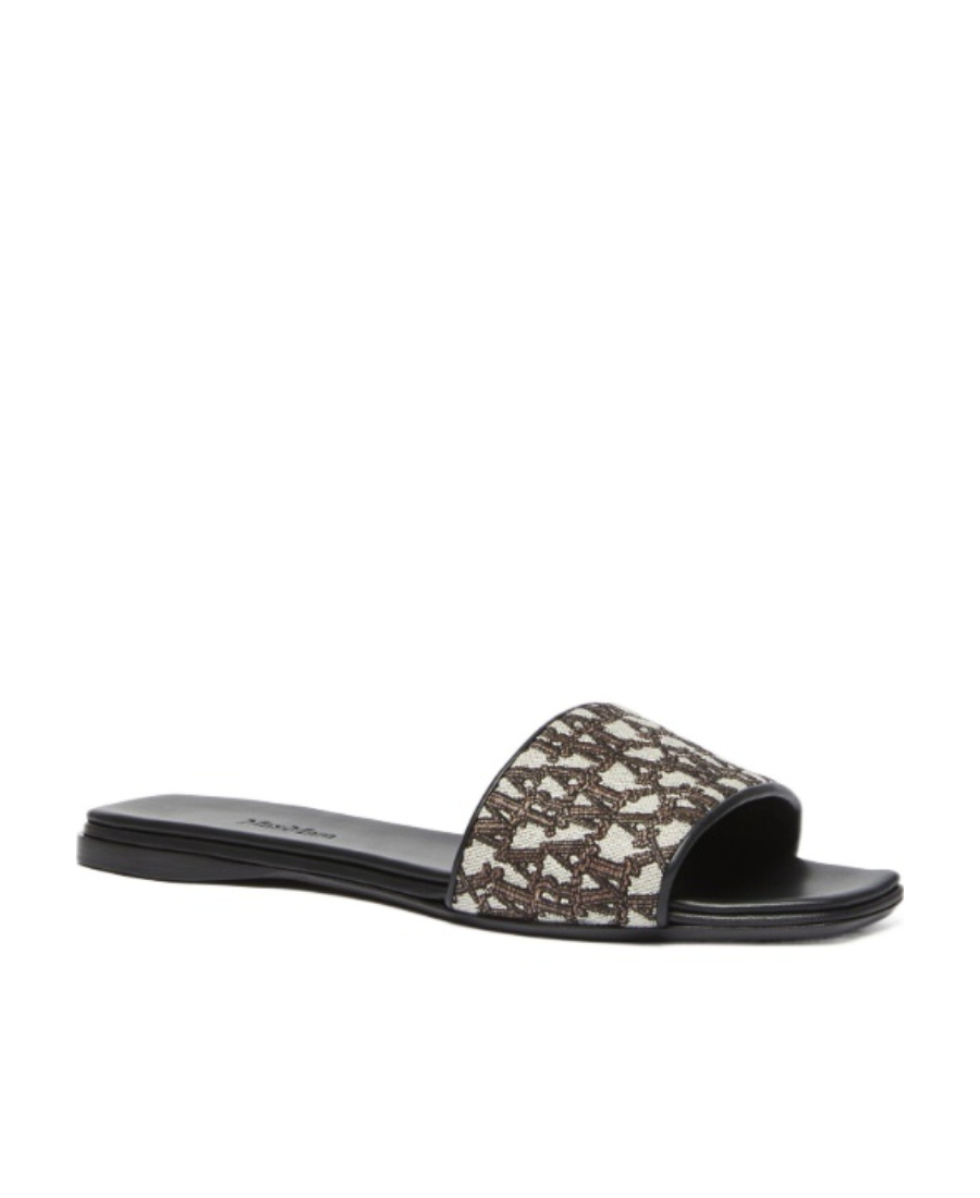 Max Mara Jacquard Shampoo In Black