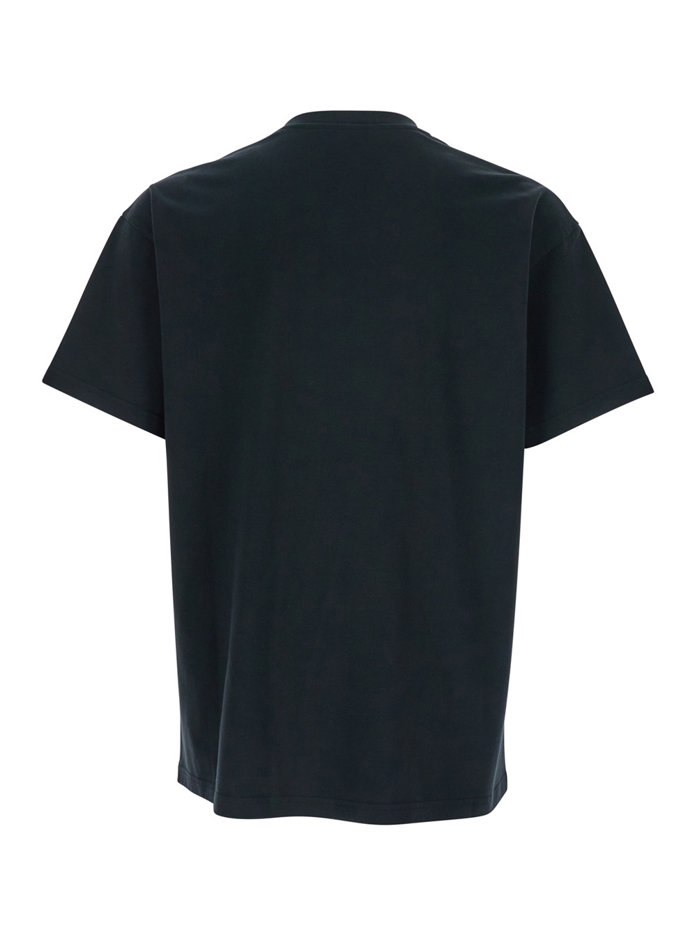 Givenchy T-shirt With Logoed Patch In Black