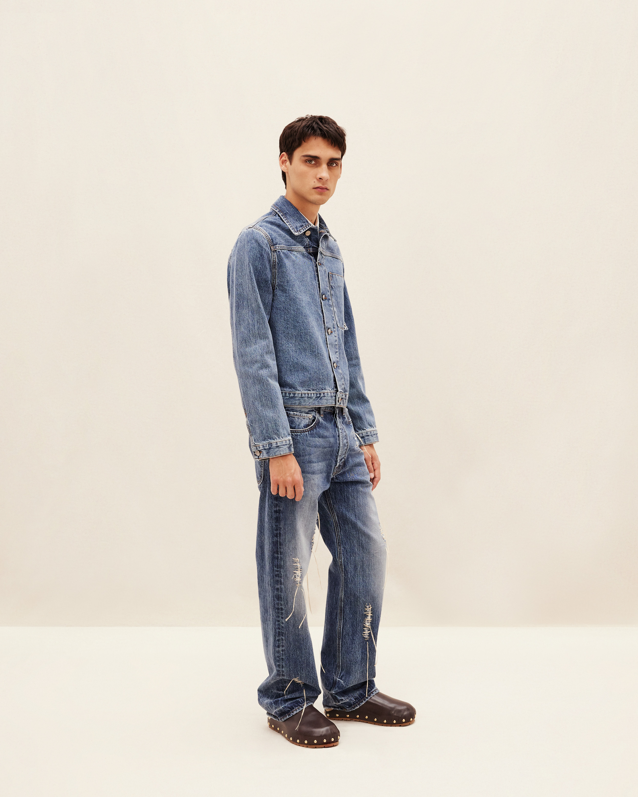 Jacquemus La Veste De Nimes Jao Denim Jacket In Blue