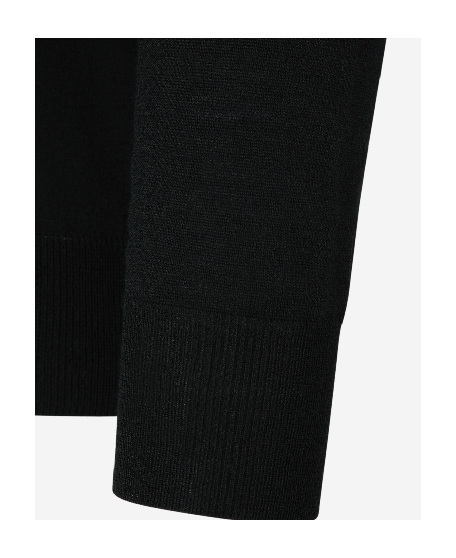 Canali High-neck Jumper In Black