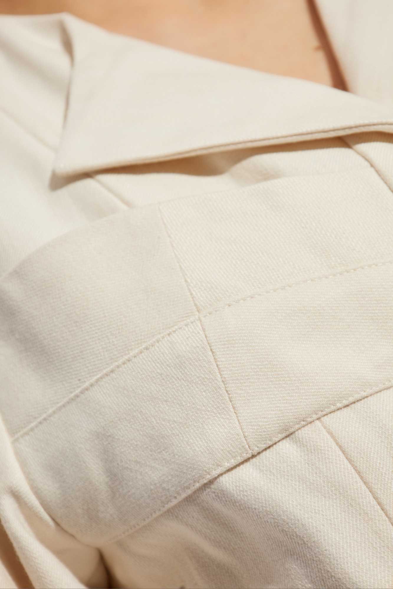 Iro Long-sleeved Casual Jacket In White