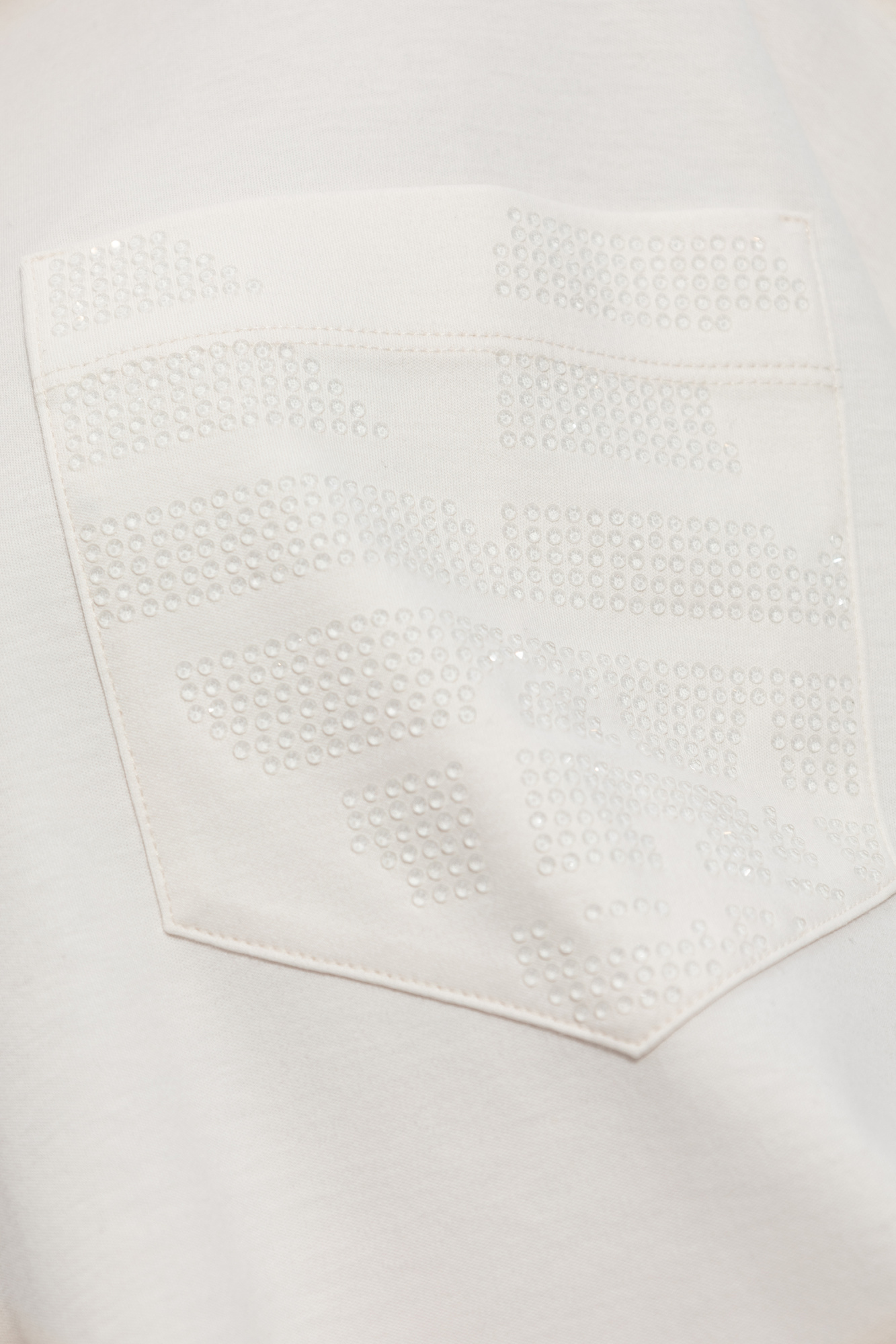 EMPORIO ARMANI LOGO-EMBELLISHED T-SHIRT