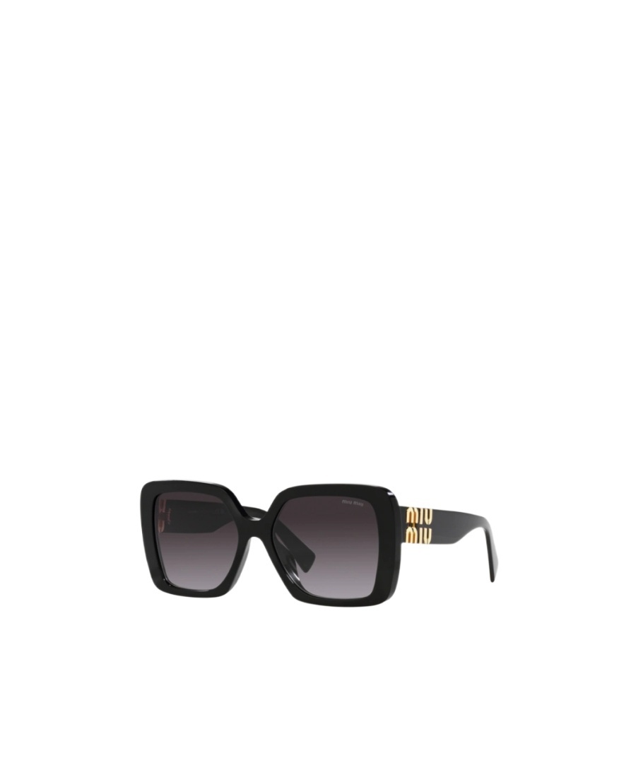 Miu Miu Grey Gradient Square Ladies Sunglasses Mu 10ys 1ab5d1 56 In Black