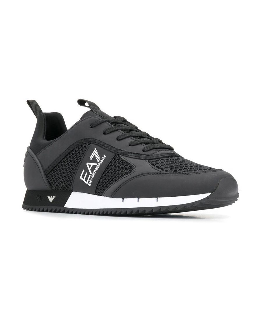 Ea7 Polyamide Men's Sneaker In Black