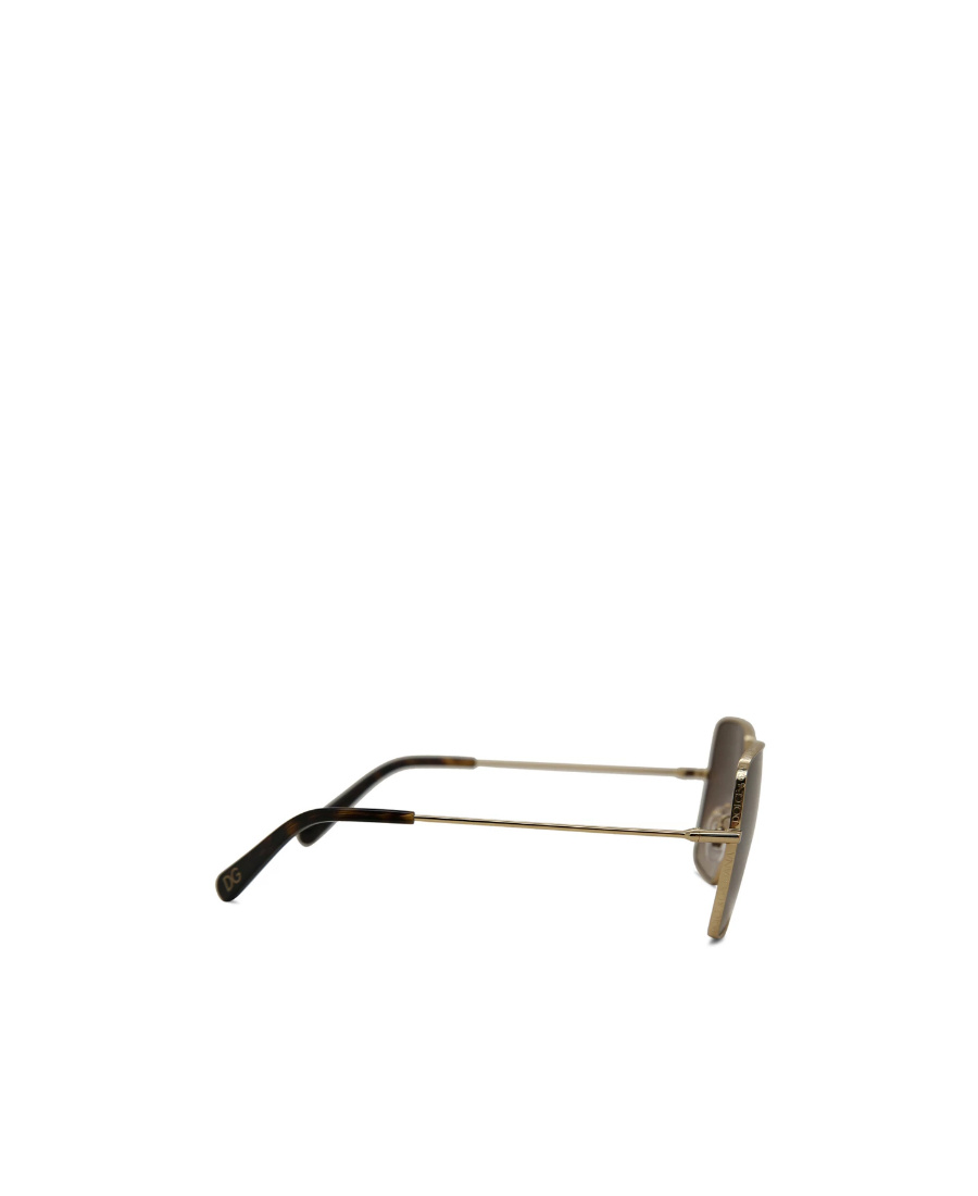 Dolce & Gabbana Logo Sunglasses In Green
