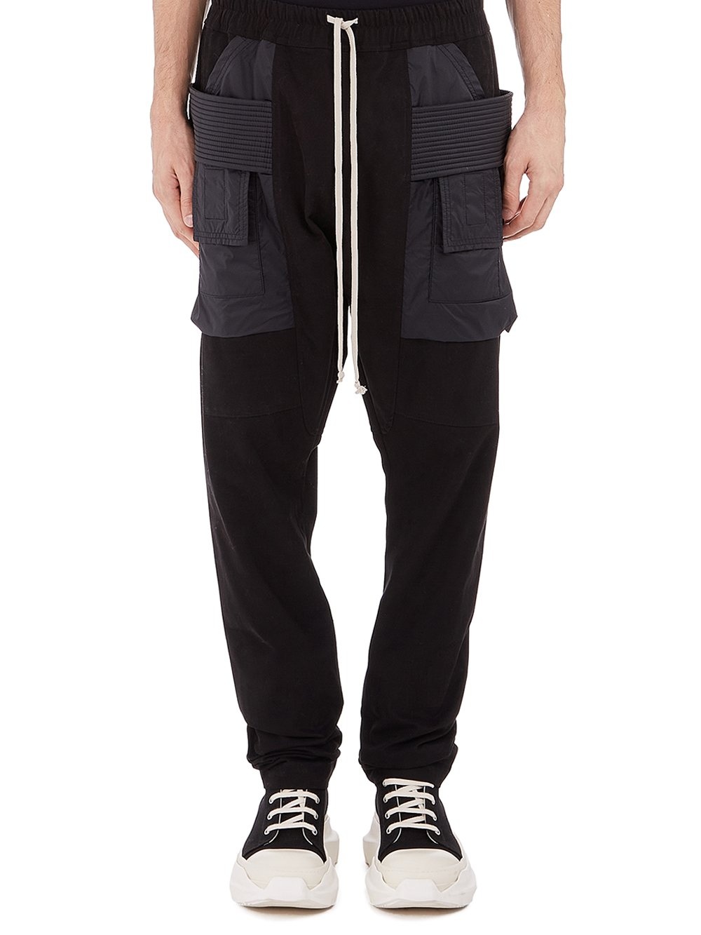 Rick Owens Drop-crotch Trousers In Black