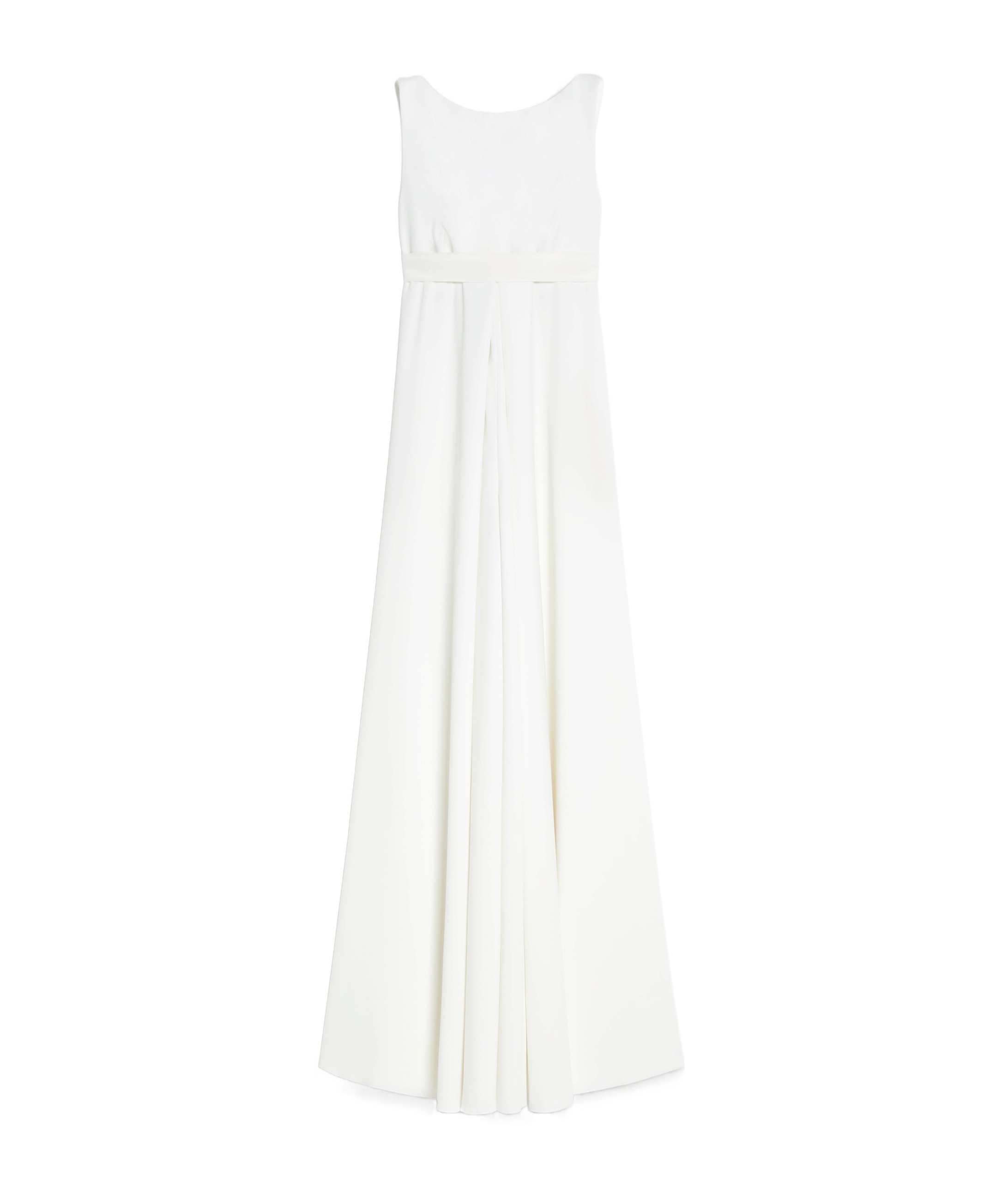 Max Mara Heavy Weight Kadi Fabric Jumpsuits In White