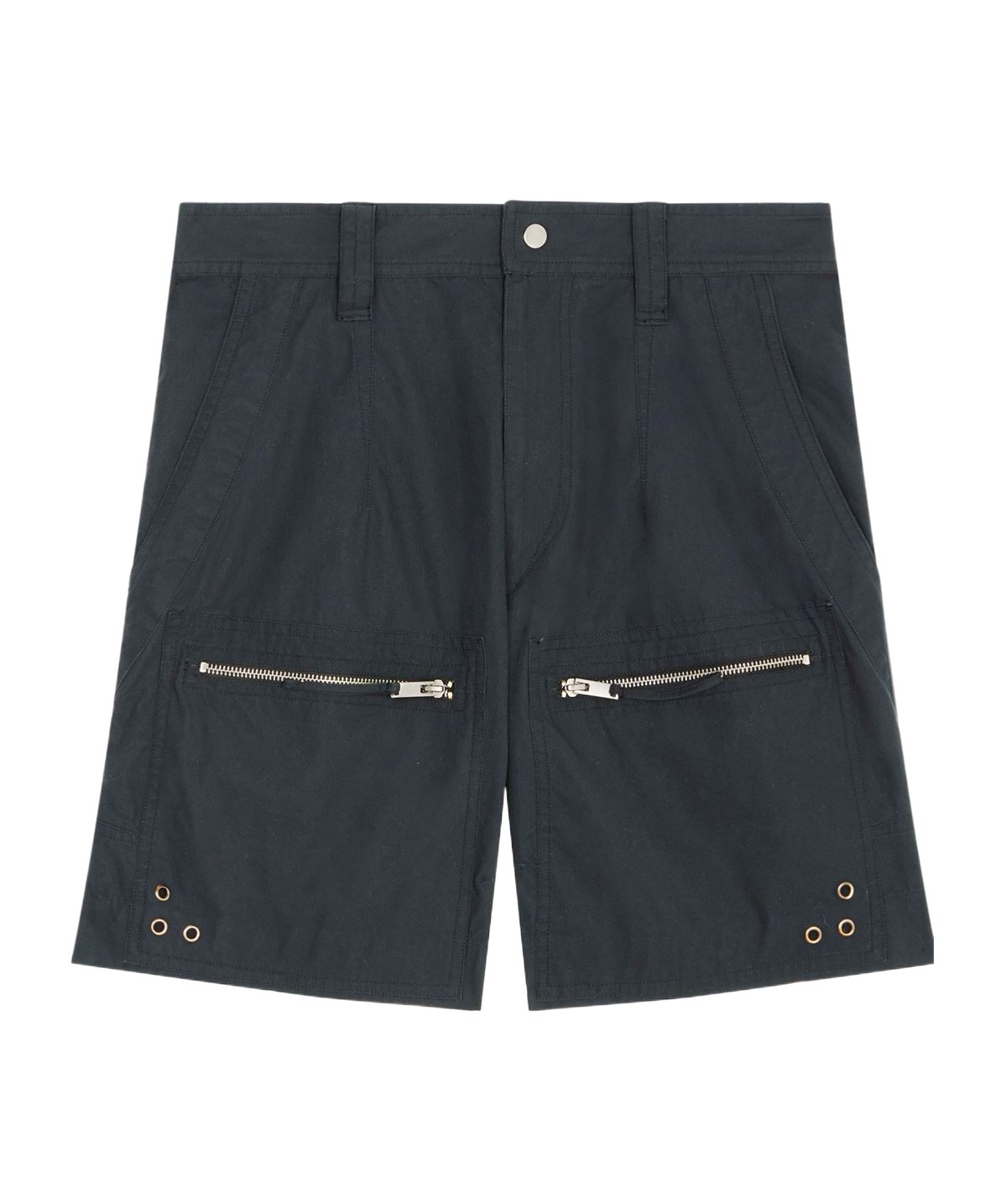 Isabel Marant Étoile Kynan Cotton Shorts In Black