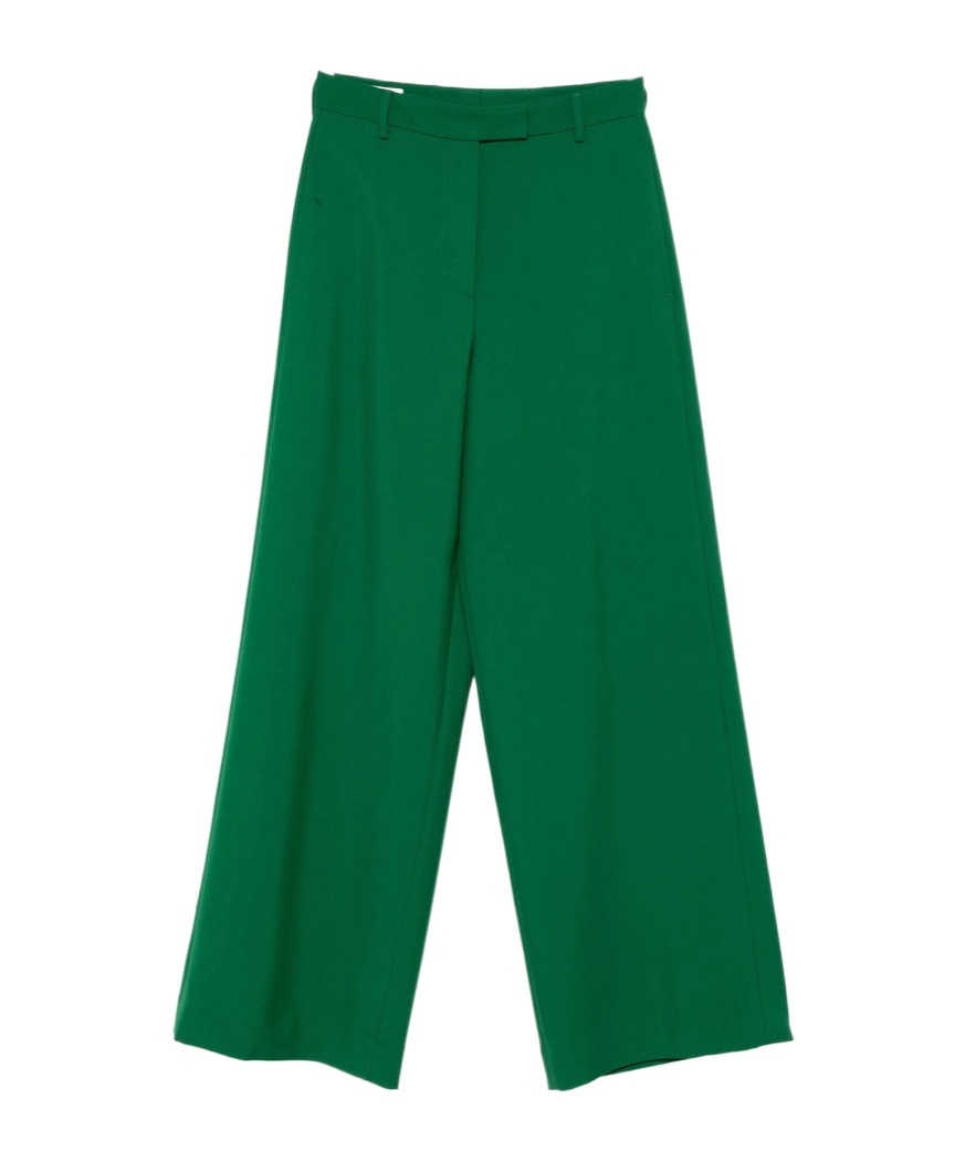 Dries Van Noten Belt Loop Track Pants In Green