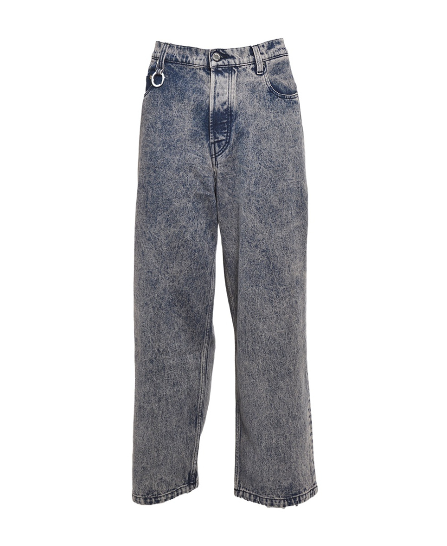 Etudes Studio Midi-rise Wide-leg Jeans In Gray
