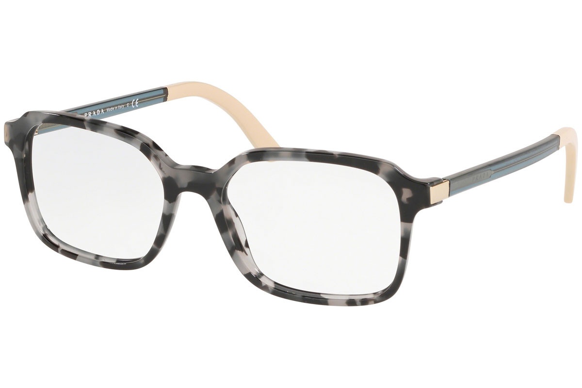 Prada Logo Flat Mirror In White