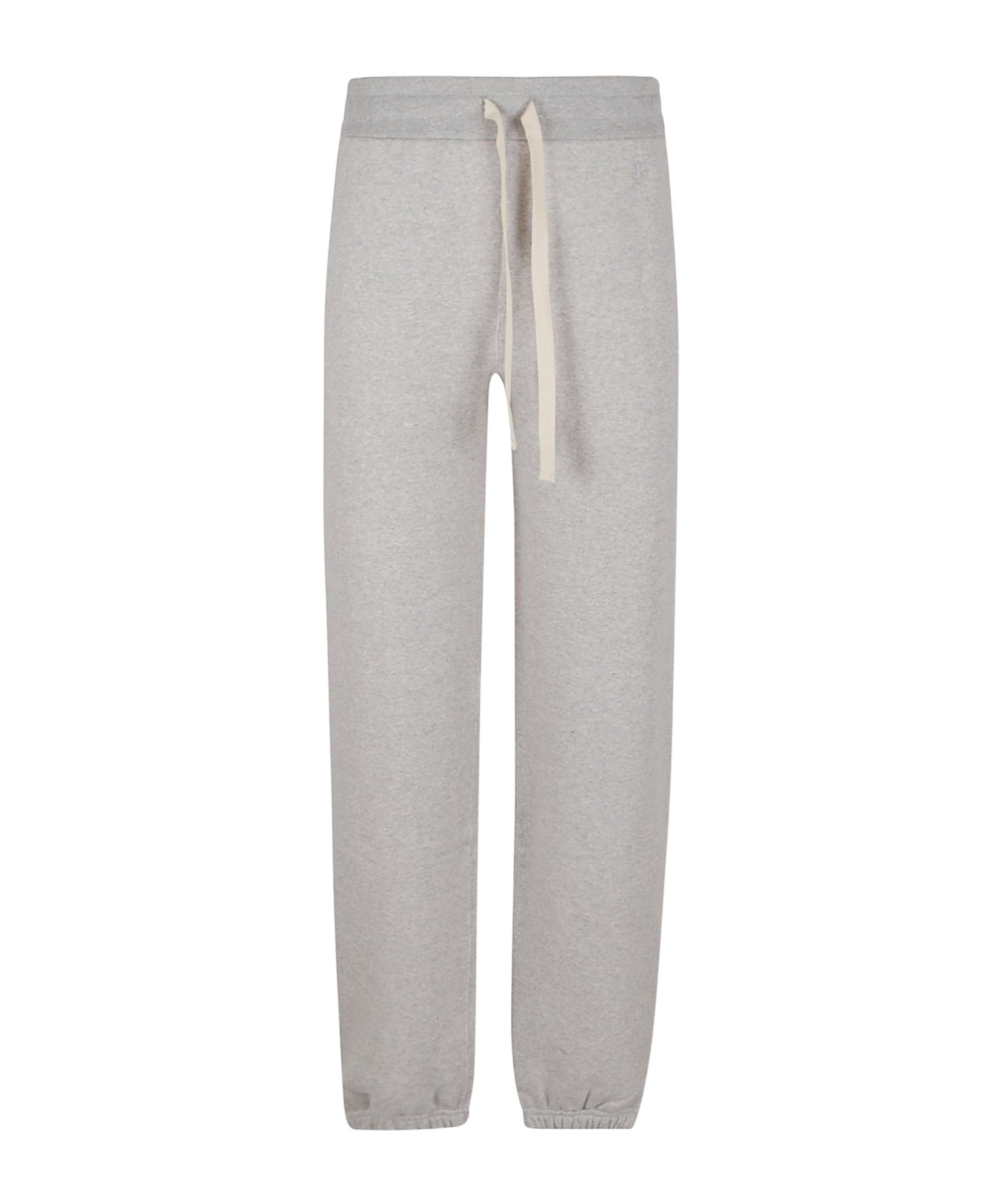 Jil Sander Cotton Joggers With Back Pocket And Elastic Waistband In Gray