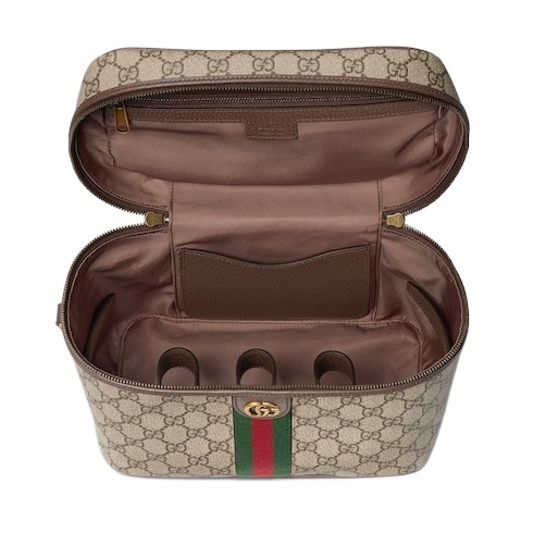 Gucci Porter Series Medium Portable Toiletry Bag In Nude