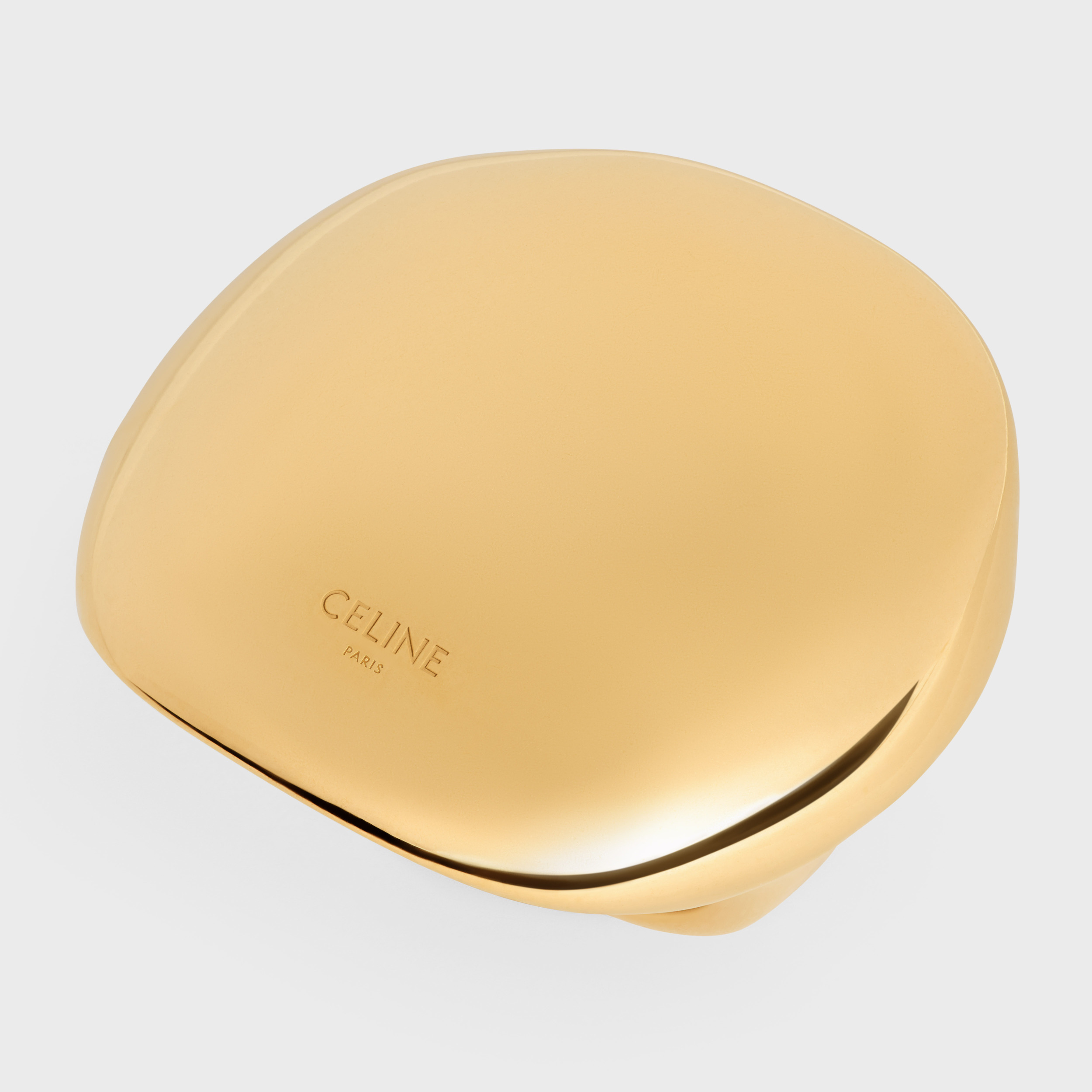 Celine Spherical Ring In Yellow