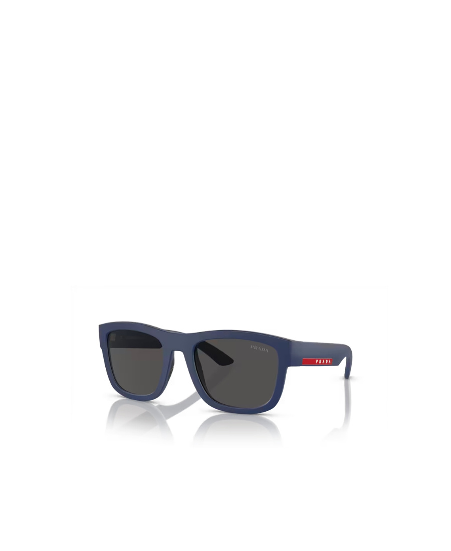 Prada Logo Logo Sunglasses In Black