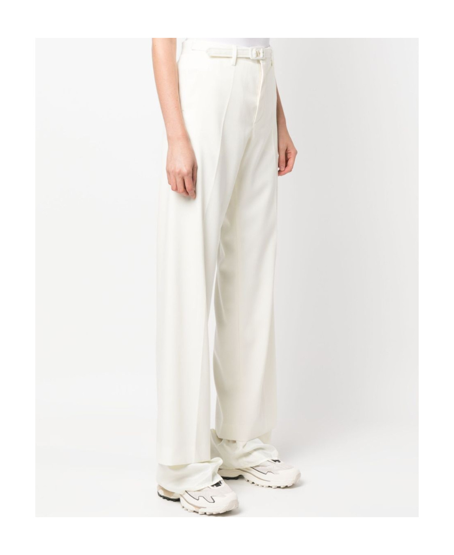 MM6 MAISON MARGIELA HIGH-WAISTED FLARED TROUSERS