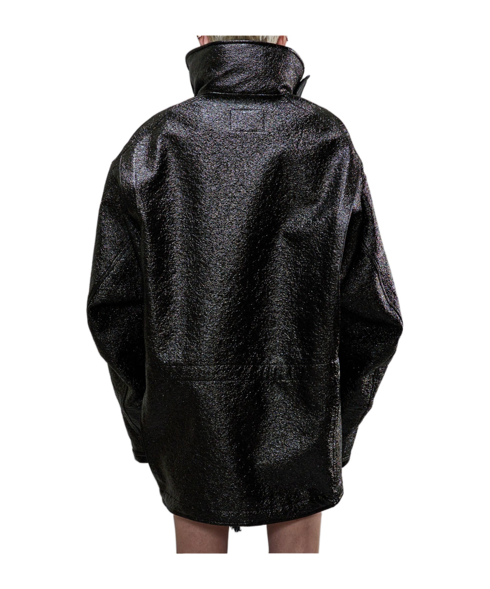 R13 Hooded Parka In Black