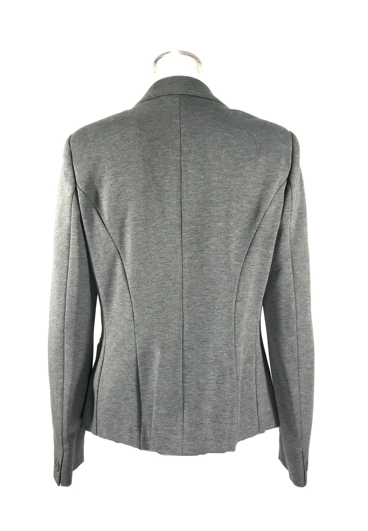 Max Mara Long Sleeved Suit Jacket In Gray