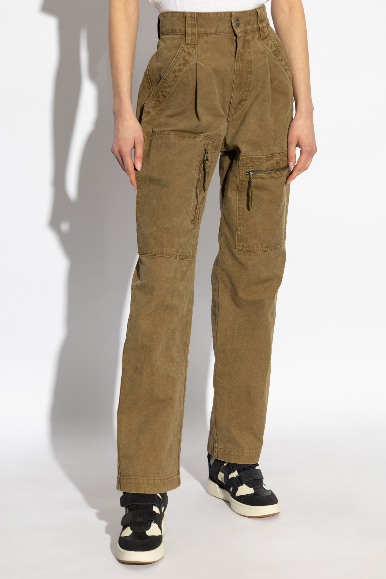 ISABEL MARANT ÉTOILE BELT-LOOP JEANS