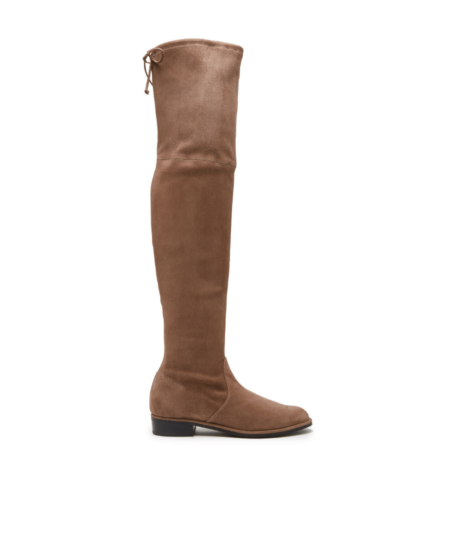Stuart Weitzman Lowland Thigh-high Boots In Brown