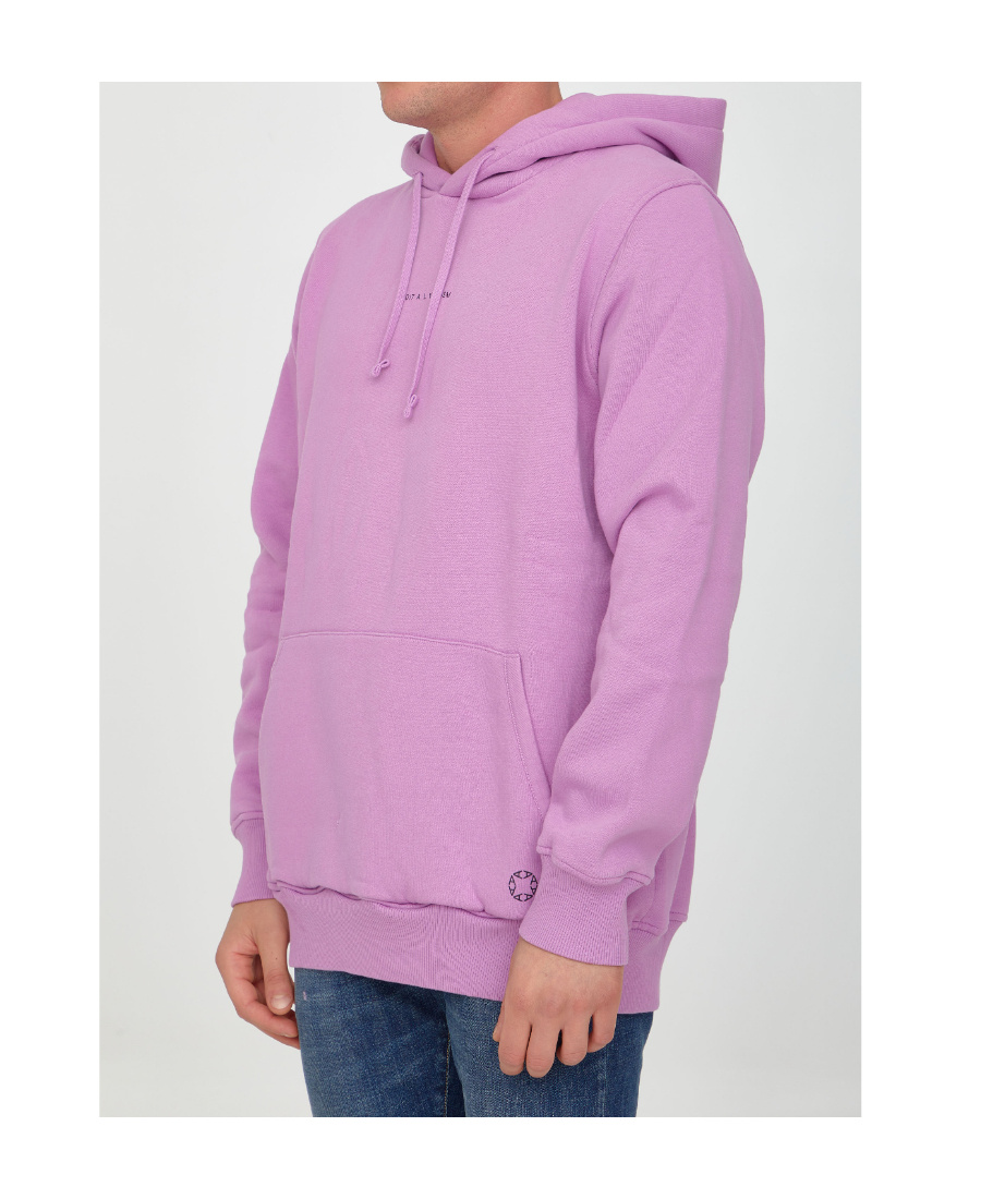 Alyx Graffiti-print Drawstring Hoodie In Pink