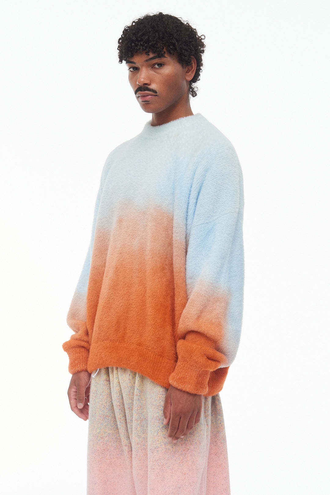 Bonsai Gradient-effect Jumper In Orange