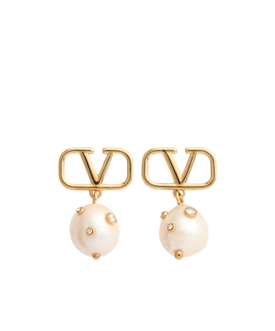 Valentino Garavani Logo Earrings