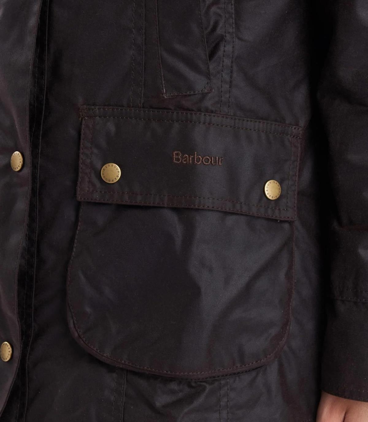 Barbour Long-sleeved Casual Jacket In Black