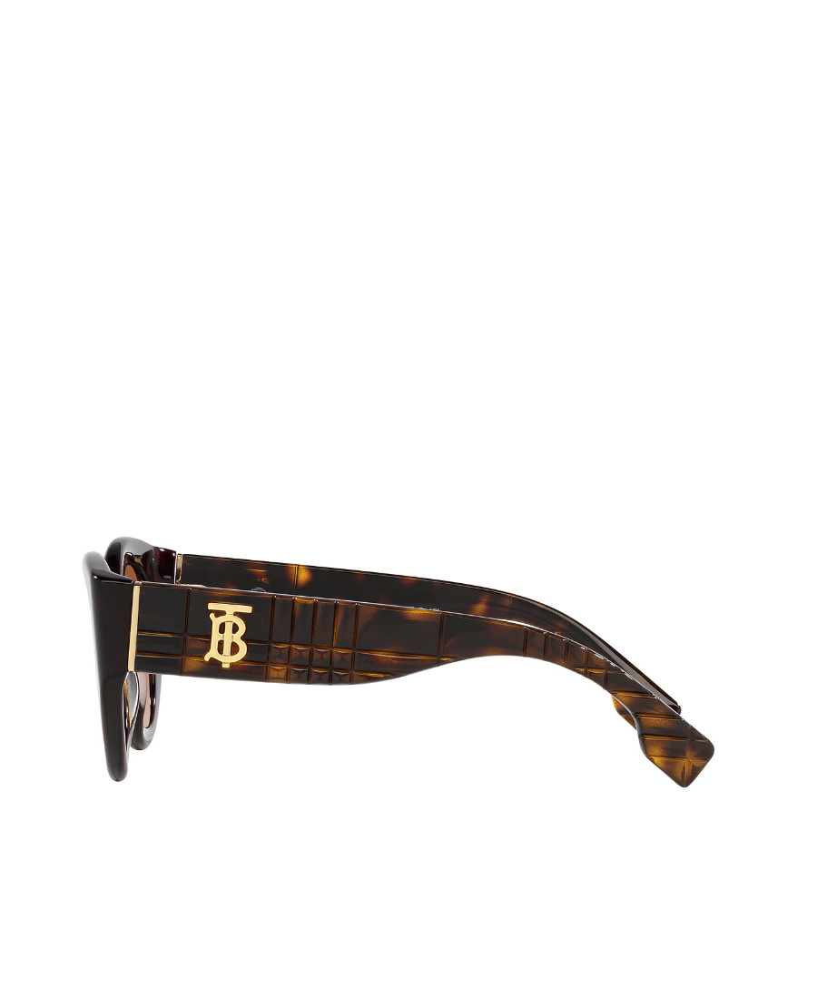 Burberry Logo Sunglasses In Brown