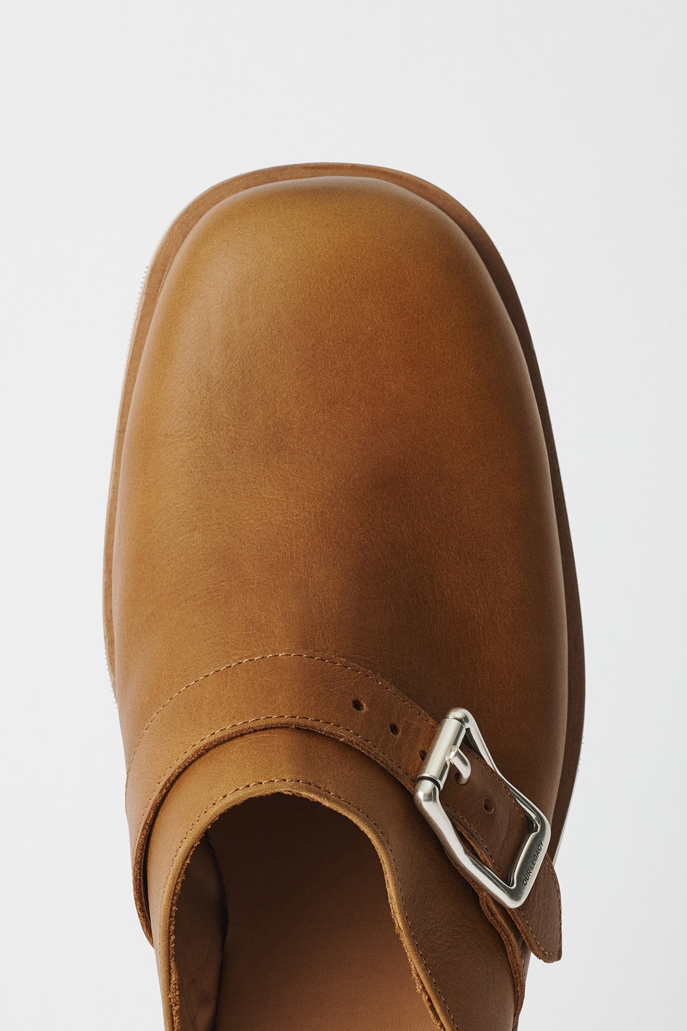 Our Legacy Round Head Muller Shoes In Brown