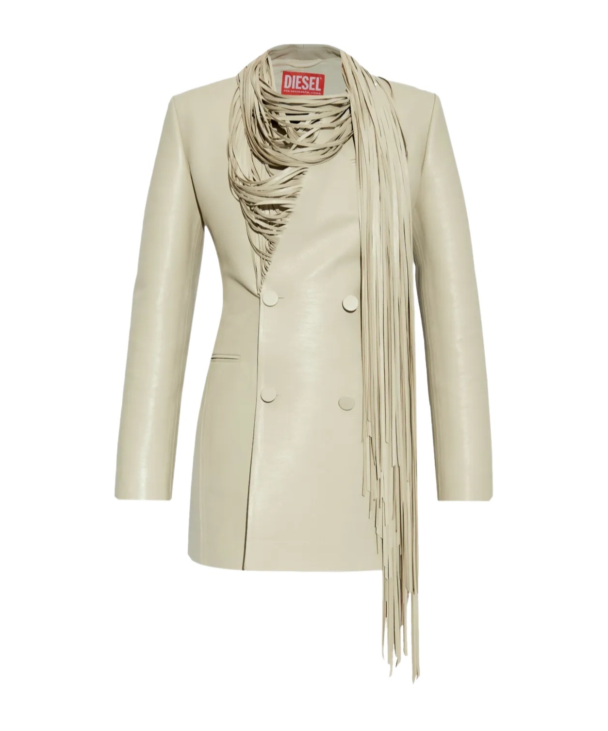 Diesel G-shank Blazer In Nude