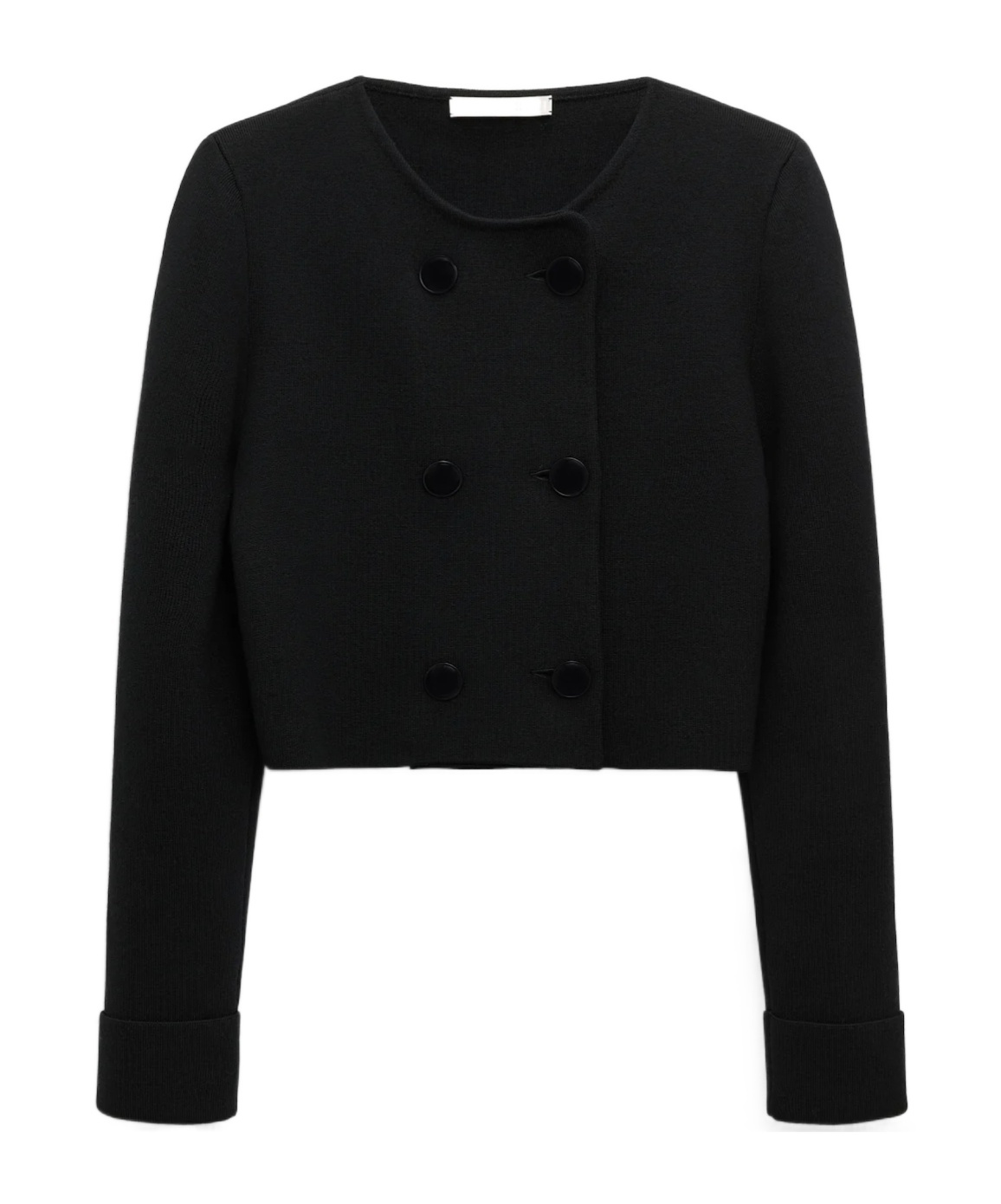 Dorothee Schumacher Sharp Ambition Double-breasted Jacket In Black