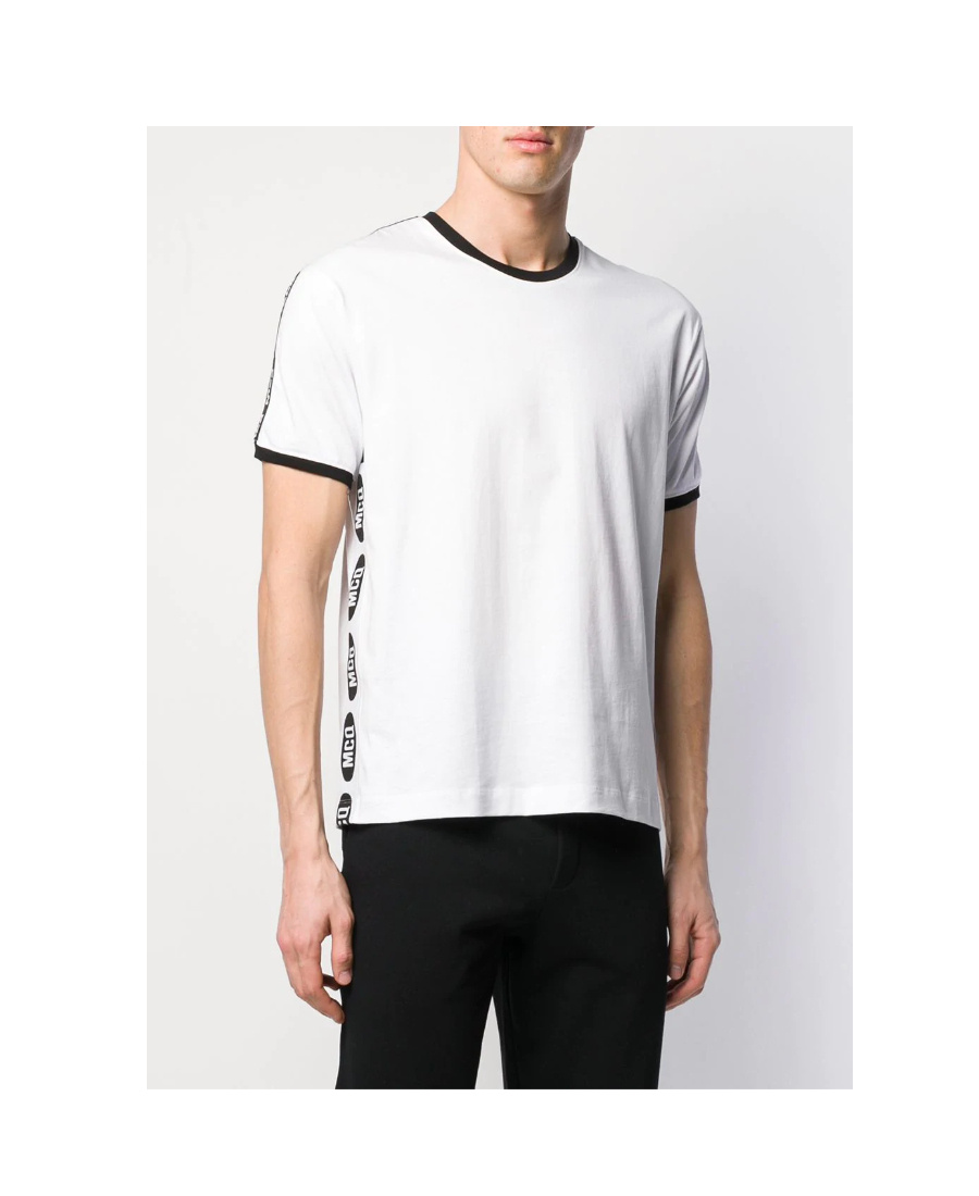 Alexander Mcqueen Logot-shirt In White
