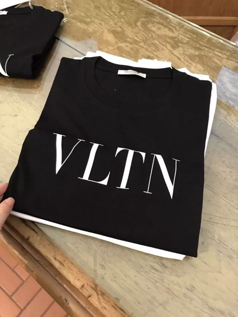 Shop Valentino Vltn T-shirt In Black