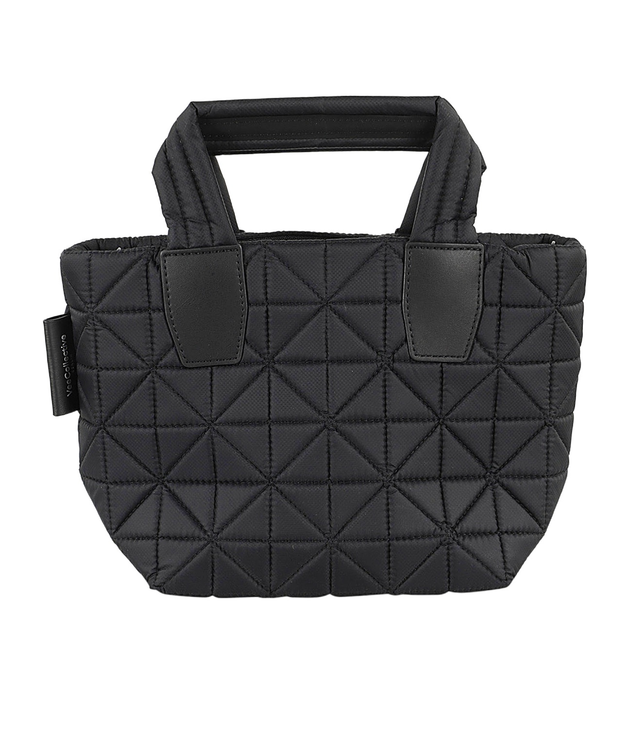 Shop Veecollective Panelled-design Tote Bag In Black