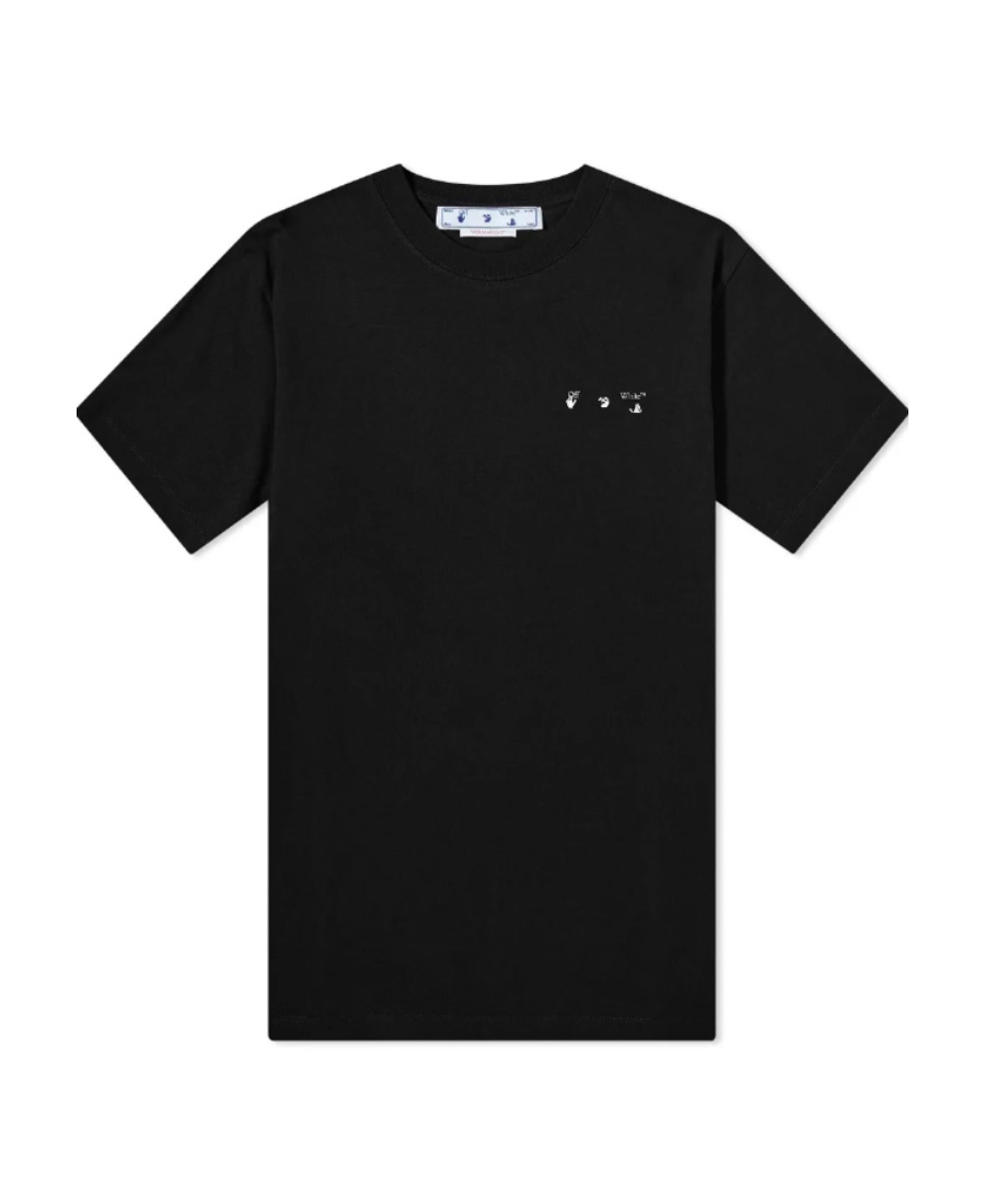 Off-white Logo-print T-shirt In Black
