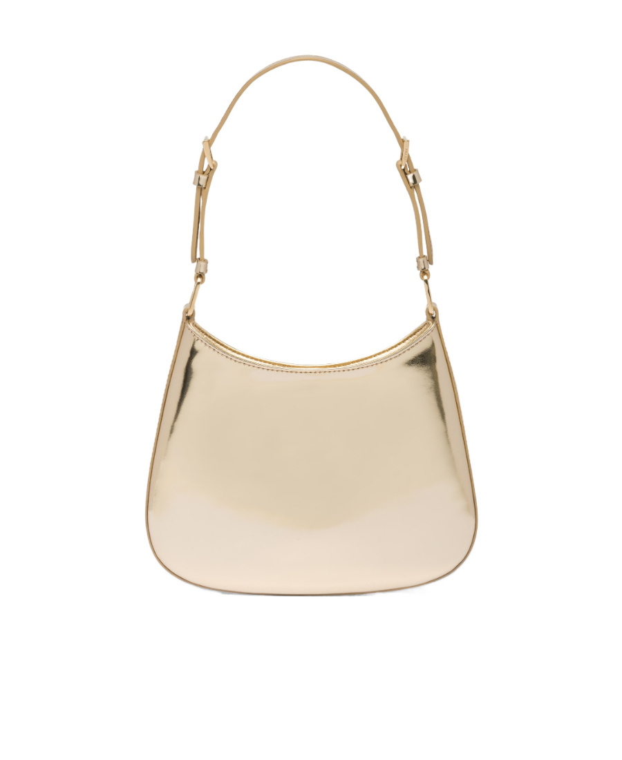 PRADA PRADA CLEO LOGO PLAQUE SHOULDER BAG