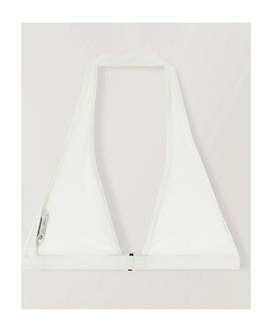 Loro Piana Ocean Triangle Bikini In White