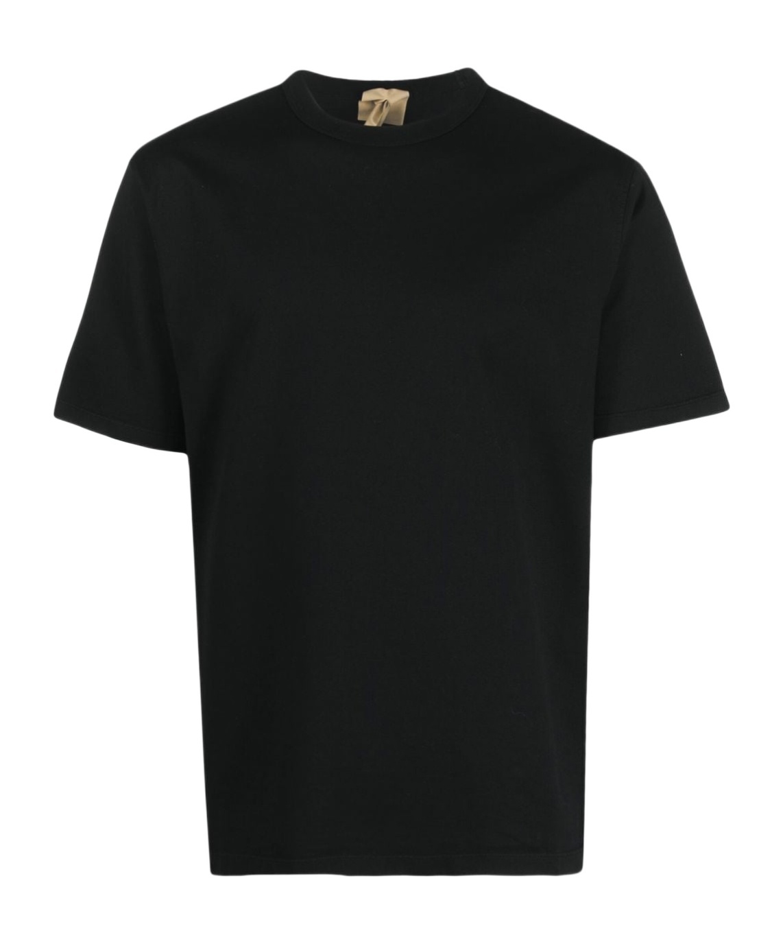 Ten C Logo Patch Crewneck T-shirt In Black
