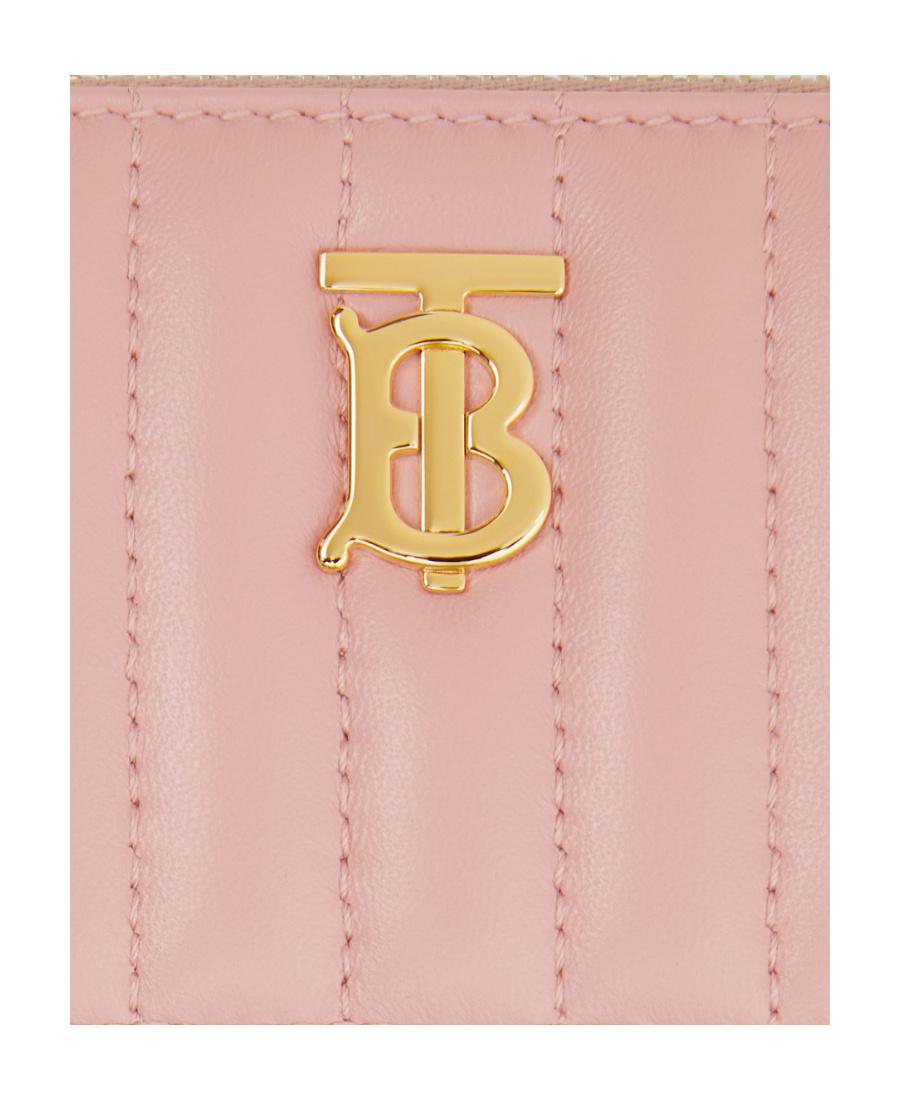 BURBERRY BURBERRY LOLA LOGO PLAQUE QUILTED WALLET